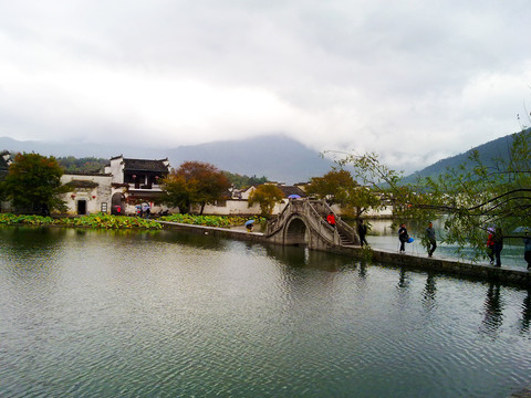 水墨安徽宏村