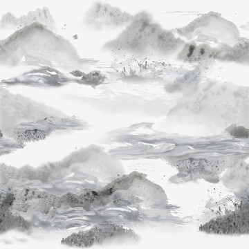 水墨背景墻