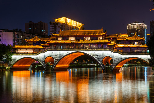 安顺廊桥夜景