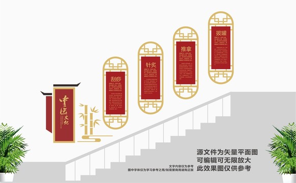 中醫(yī)樓道文化