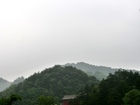 秀美的伏牛山风景