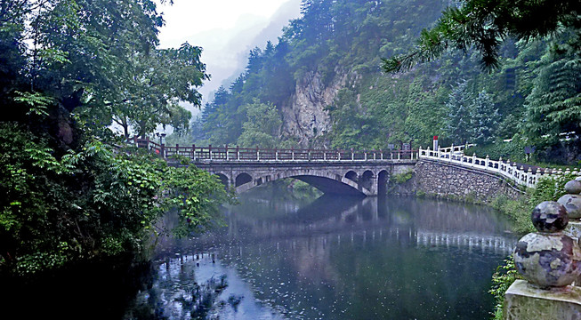 诗情画意烟雨江南小桥流水人家