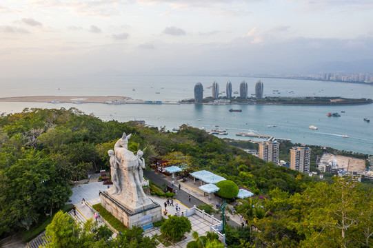 海南三亚鹿回头景区