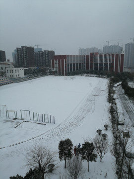 冬季的校园