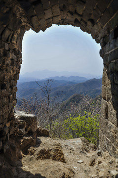 金山岭春色