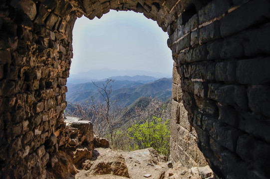 金山岭春色