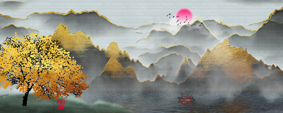 風(fēng)水畫(huà)