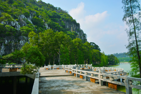 栈桥风景