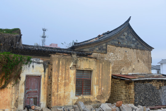 云南建水古城老街改造的民宅