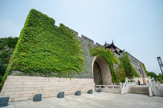 苏州城墙城楼遗址