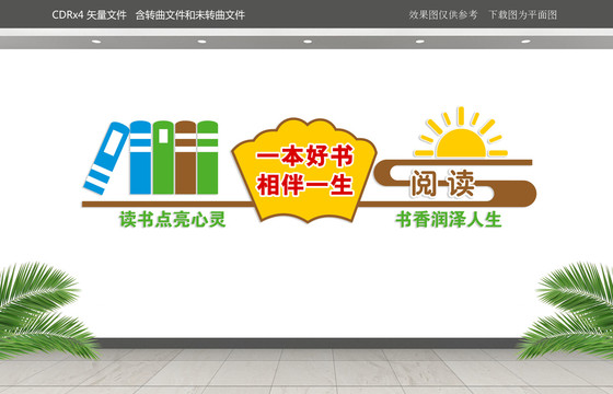 閱讀文化墻