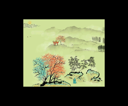 水墨畫
