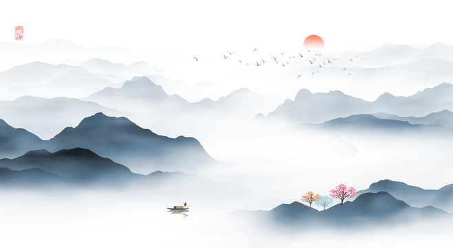 國畫山水