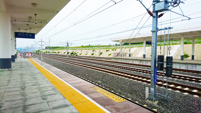 日式风格车站月台