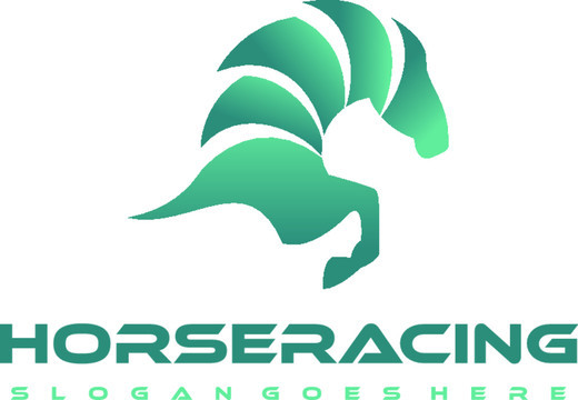 科技馬形狀LOGO