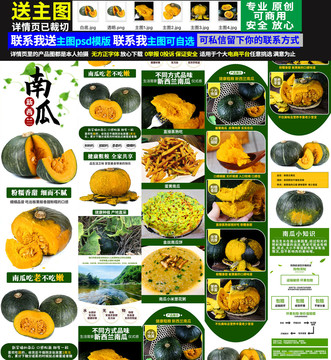 新西蘭南瓜詳情頁(yè)