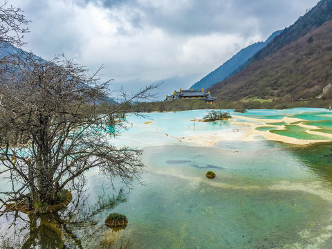 黄龙钙化池