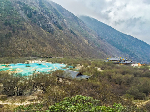 黄龙钙化池