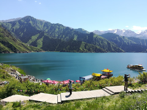 天山天池风景