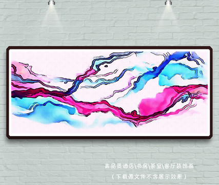 抽象油畫