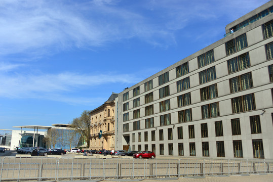 德国柏林联邦政府大楼建筑群