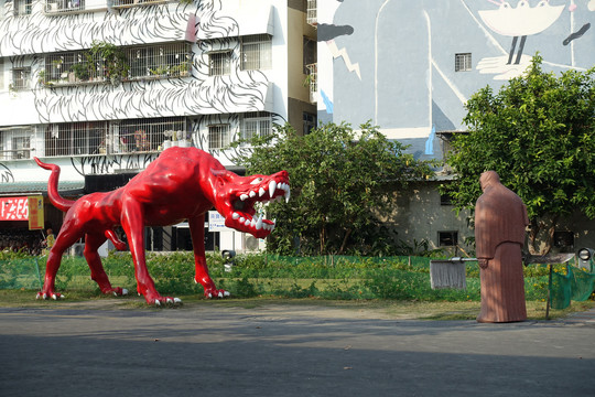 台湾街头雕塑