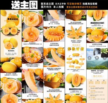 黃金哈密瓜詳情頁(yè)