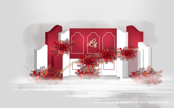 紅色系婚禮