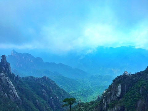 三清山群山