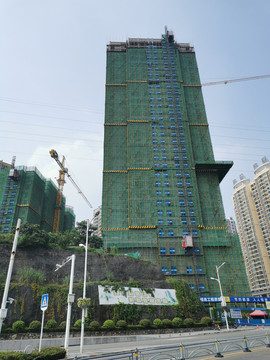正在建造的大楼