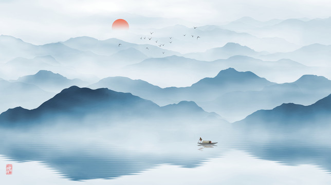 山水畫