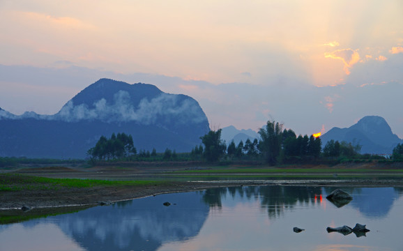 湖泊风景