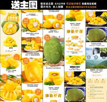 菠蘿蜜詳情頁