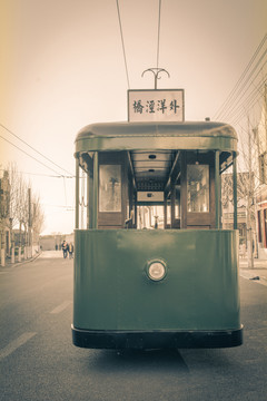 民国老上海公共汽车