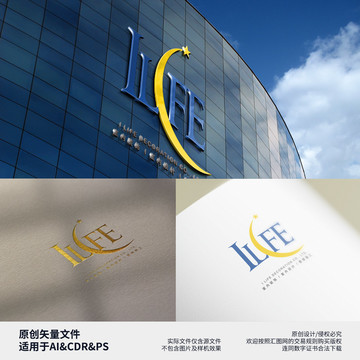 Ilife爱人生logo