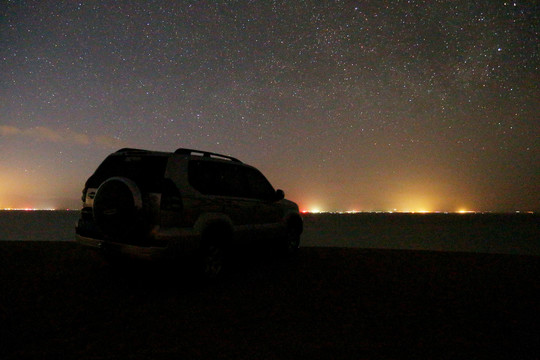沙漠夜景