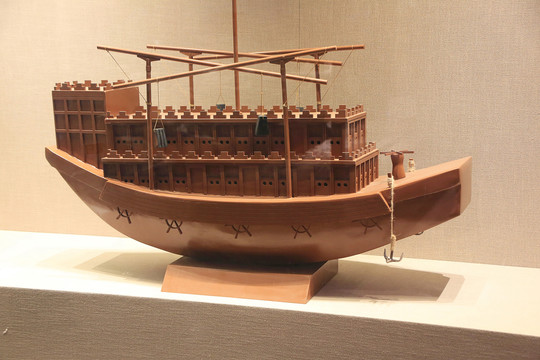 宋代木船模型