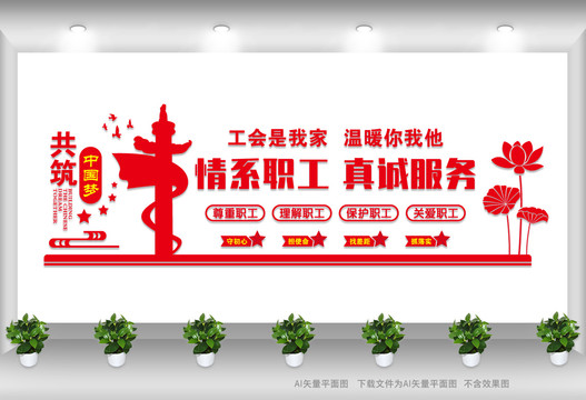工會(huì)文化墻