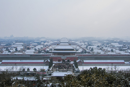 故宫雪景