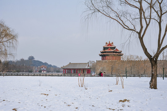 故宫雪景