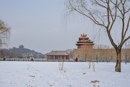 故宫雪景