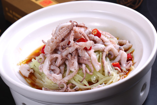 白灼八爪魚