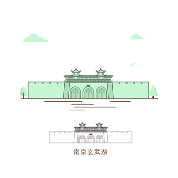 南京玄武湖插圖