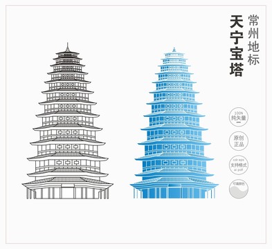 常州天寧寶塔
