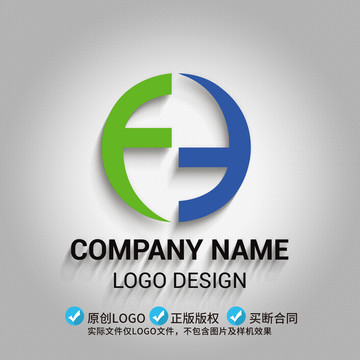 F字母LOGO设计