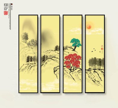 中式裝飾畫