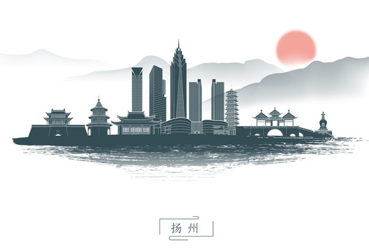 水墨揚(yáng)州