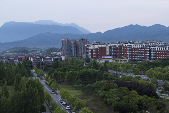 新北川县城