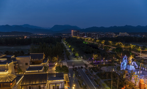 新北川夜景