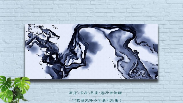 抽象油畫